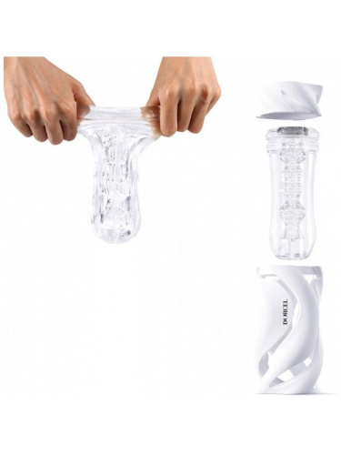 Dorcel Deep Blow - Мастурбатор, 20х8 см (белый)